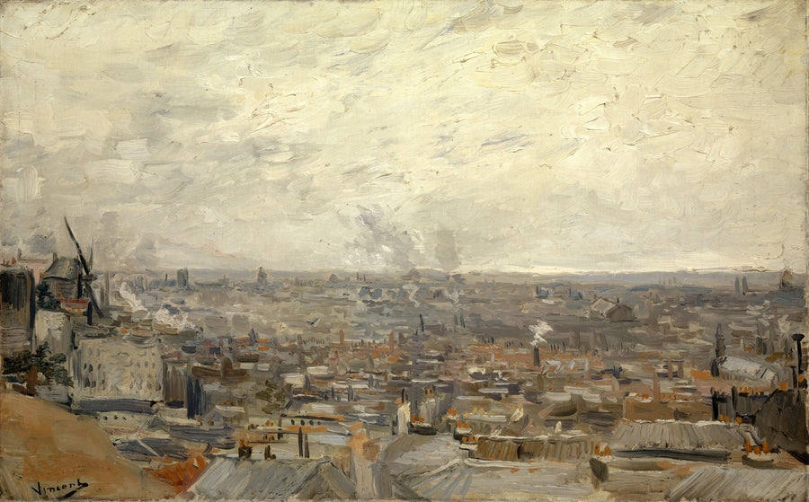 Vue de Paris depuis Montmartre, F262 – Van Gogh