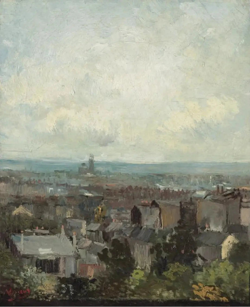 Vue de Paris depuis Montmartre, F265 – Van Gogh