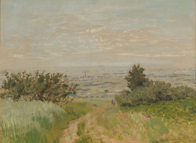 Vue de la plaine d’Argenteuil, coteaux de Sannois W220 – Claude Monet