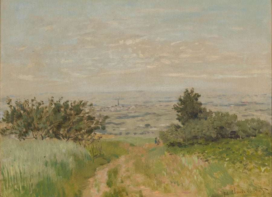 Vue de la plaine d’Argenteuil, coteaux de Sannois W220 – Claude Monet