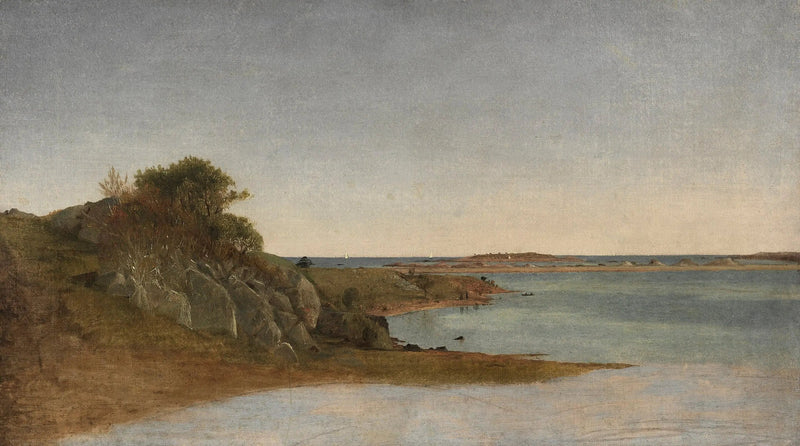 Vue près de Newport - John Frederick Kensett