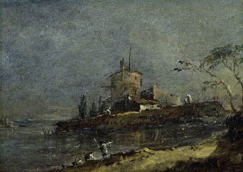 Vue près de Venise - Francesco Guardi