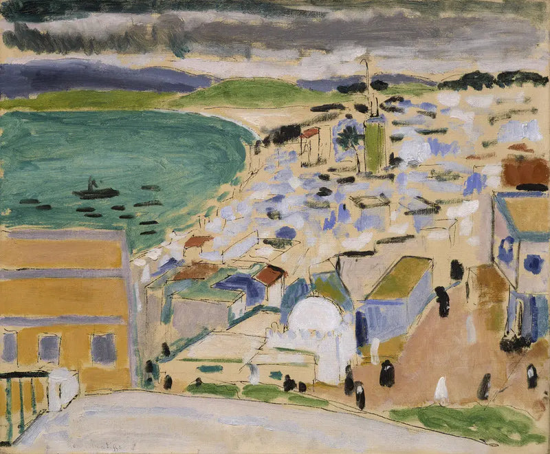 Vue sur la baie de Tanger - Henri Matisse