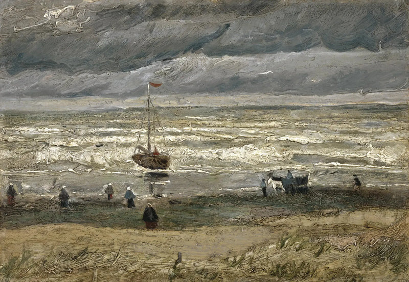 Vue sur la mer à Scheveningen - Vincent van Gogh
