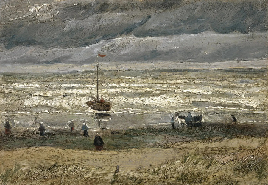 Vue sur la mer à Scheveningen - Vincent van Gogh
