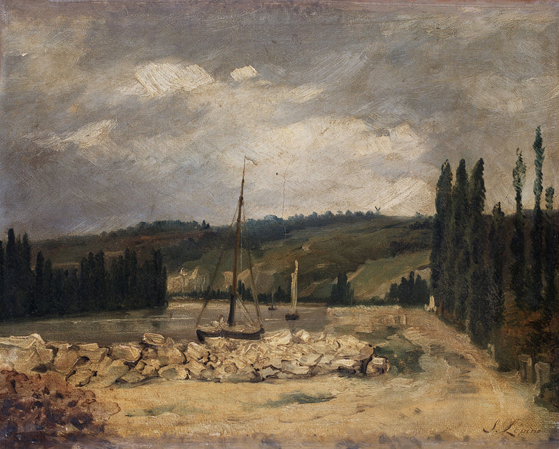 Vue sur la Seine - Stanislas Lépine