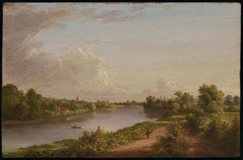 Vue sur la Tamise - Thomas Cole