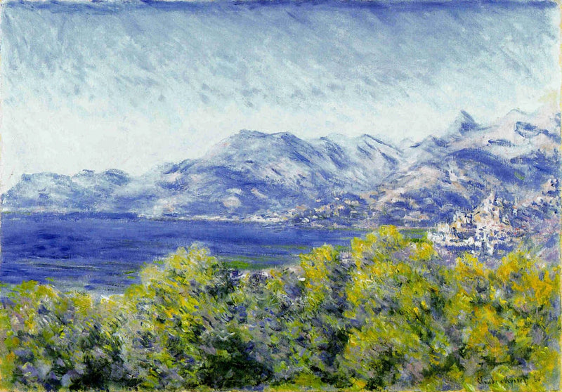 Vue de Ventimiglia W878 – Claude Monet