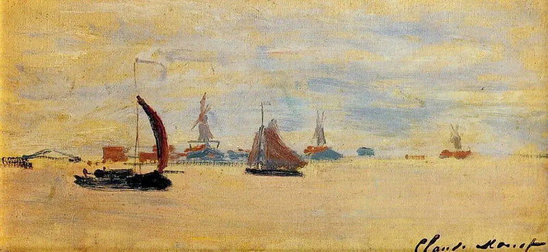 Vue de la Voorzaan W176 – Claude Monet