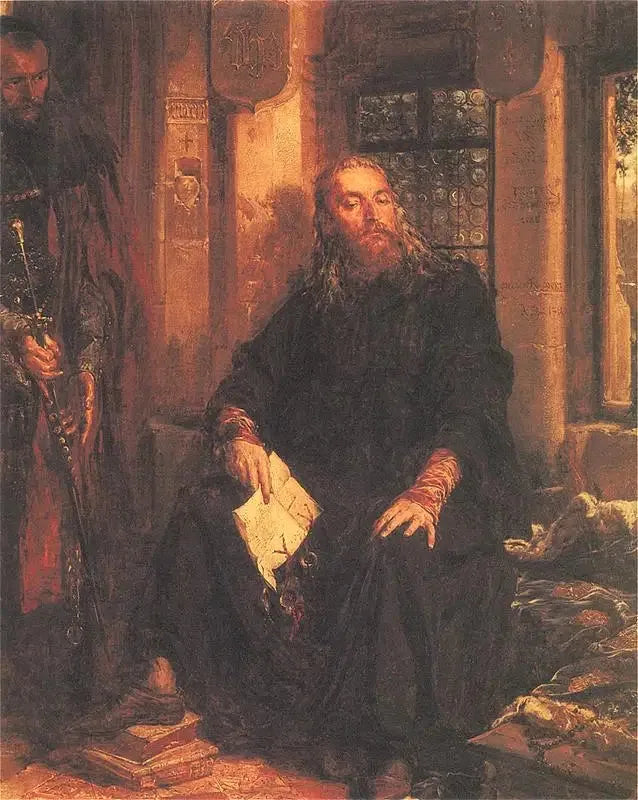 Władysław Biały w Dijon - Jan Matejko