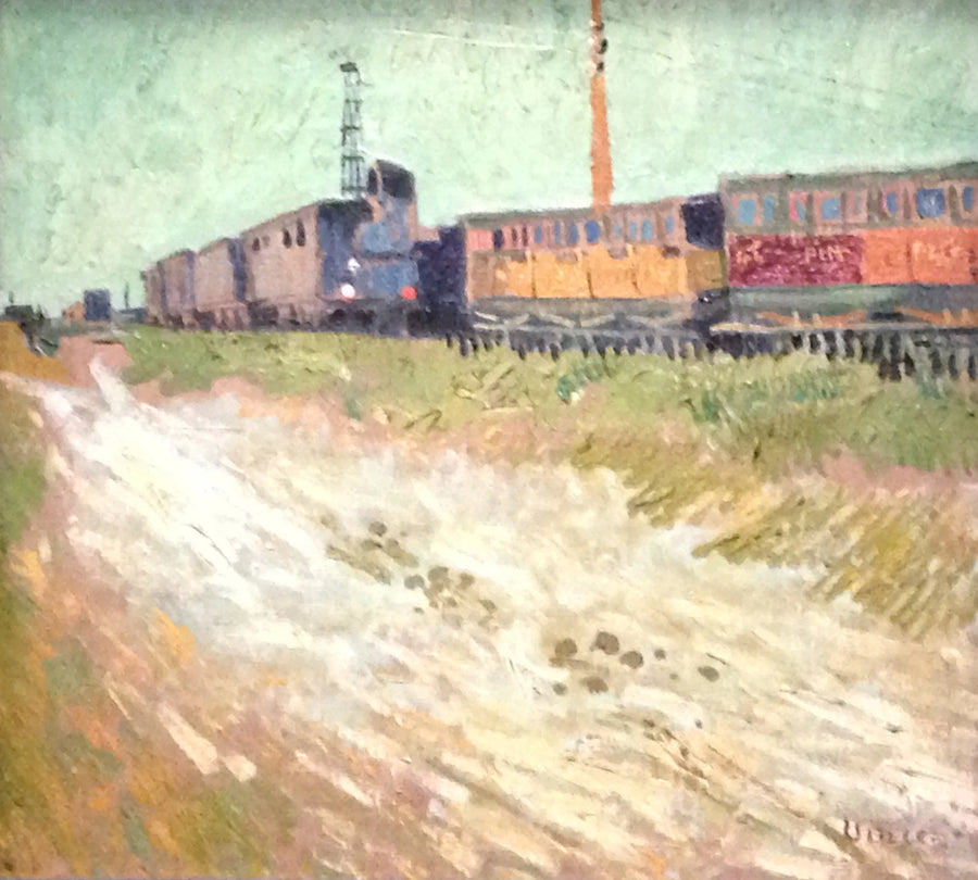 Wagons de chemin de fer à Arles, F446 – Van Gogh