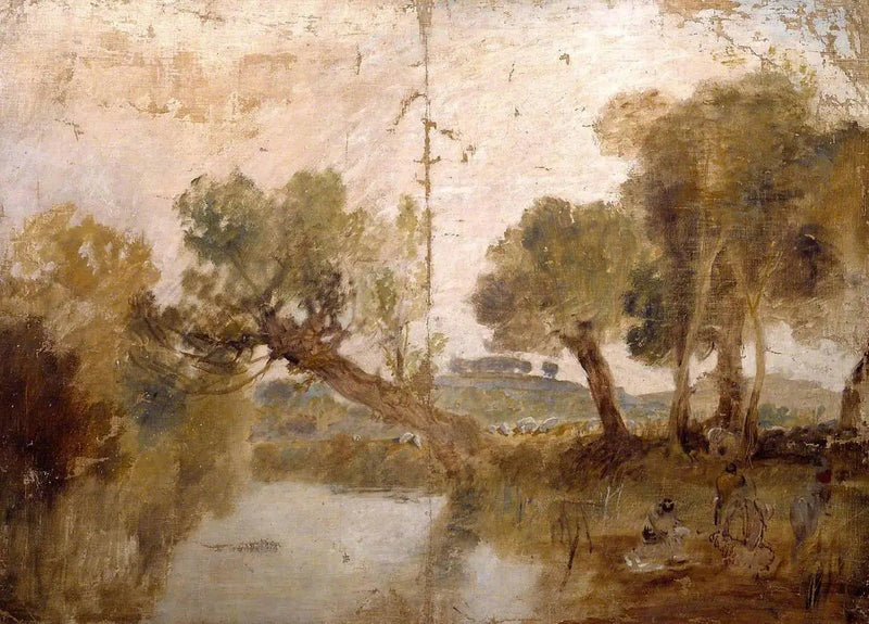 Washing Sheep - J. M. W. Turner