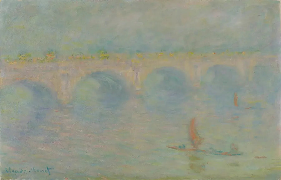 Waterloo Bridge, effet de soleil - Claude Monet