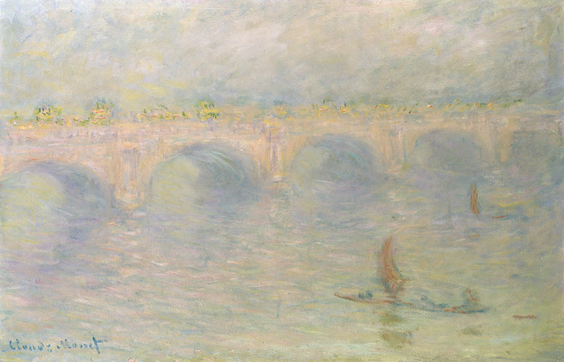 Waterloo Bridge, effet de soleil W1593 – Claude Monet