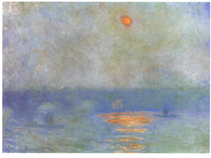Waterloo Bridge: le soleil dans le brouillard - Claude Monet