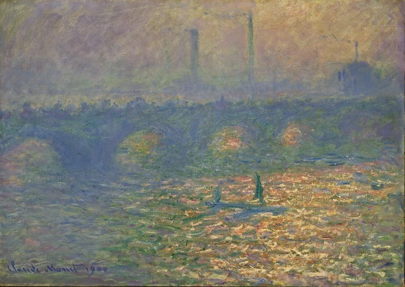 Waterloo Bridge, Santa Barbara W1555 – Claude Monet