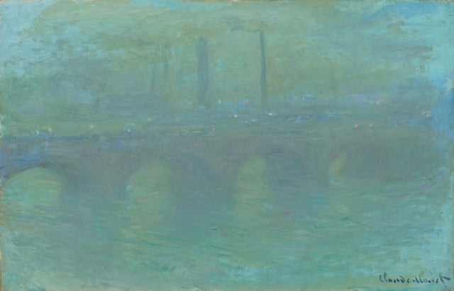 Waterloo Bridge, au crépuscule – Claude Monet