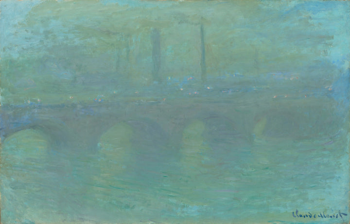 Waterloo Bridge, au crépuscule – Claude Monet