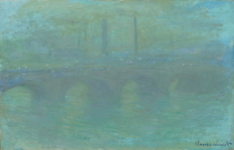 Waterloo Bridge, au crépuscule – Claude Monet