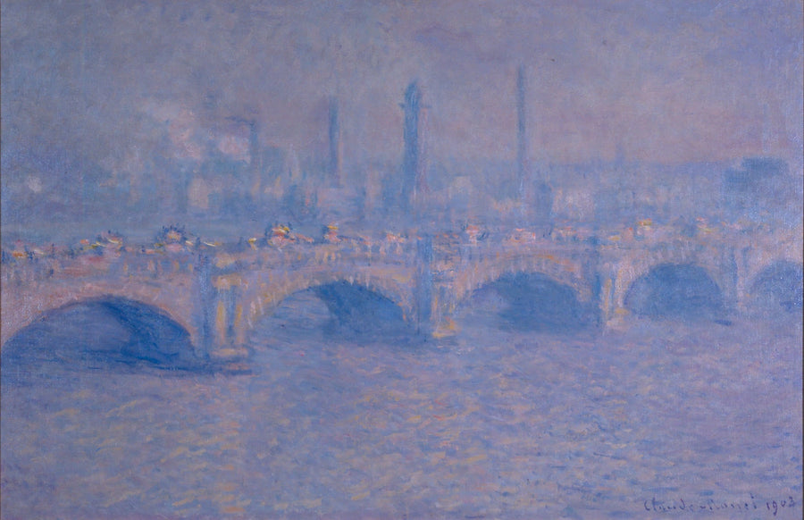 Waterloo Bridge, effet de soleil W1587 – Claude Monet