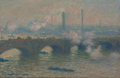Waterloo Bridge, jour gris – Claude Monet