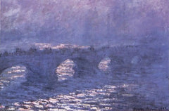 Waterloo Bridge, soleil dans la brume – Claude Monet