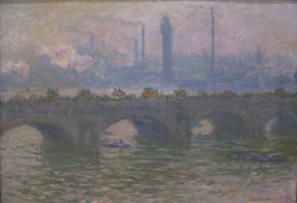 Waterloo Bridge, Worcester W1568 – Claude Monet