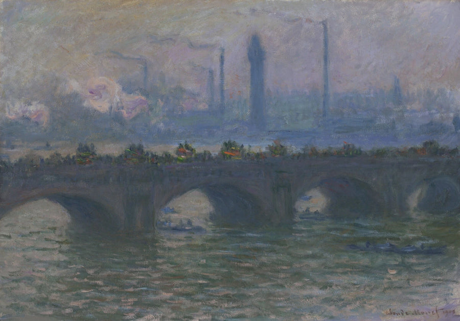 Waterloo Bridge, Worcester – Claude Monet