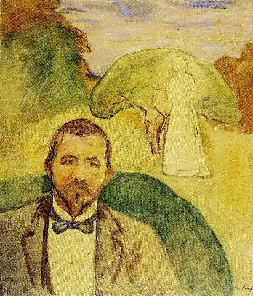Reproduction du tableau « Wilhelm Le Fèvre Grimsgaard - Edvard Munch » par Alpha Reproduction en peinture à l’huile