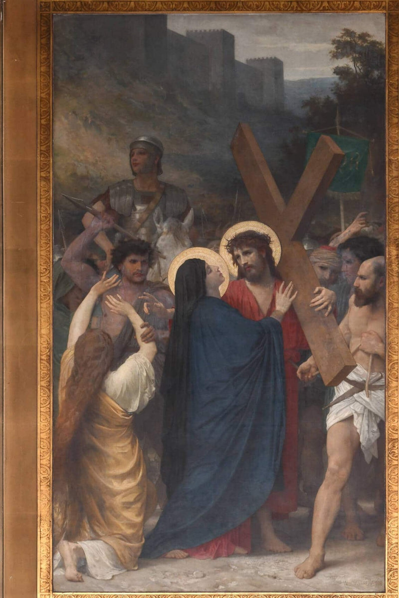 Le Christ rencontre sa mère sur le chemin du Calvaire (1888) - Bouguereau