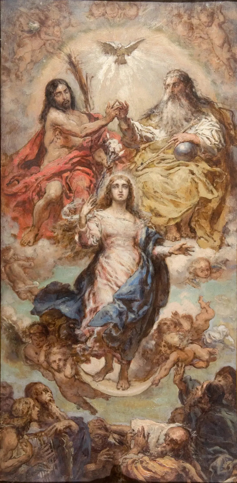 Wniebowzięcie Najświętszej Marii Panny - Jan Matejko