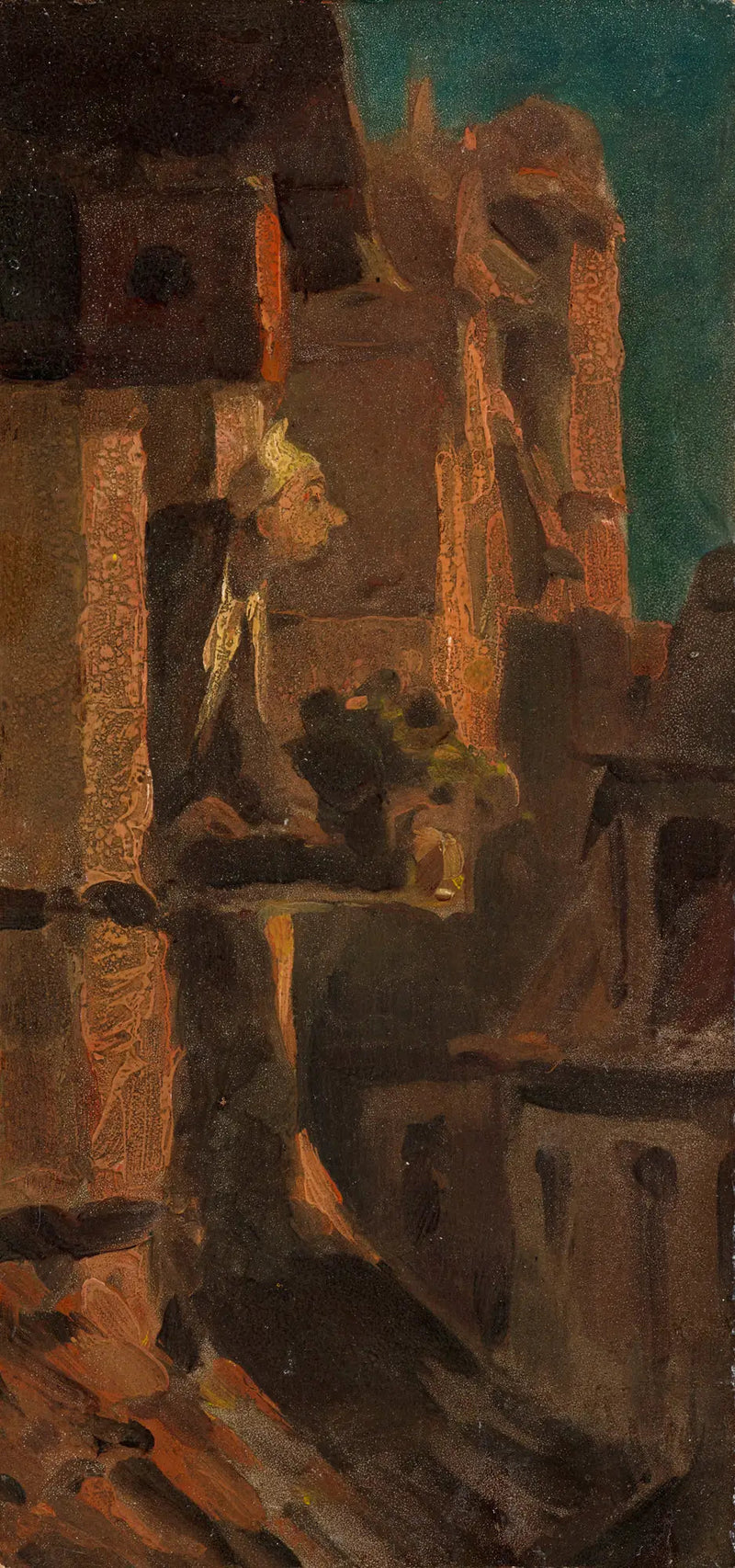 Wo brennts - Carl Spitzweg