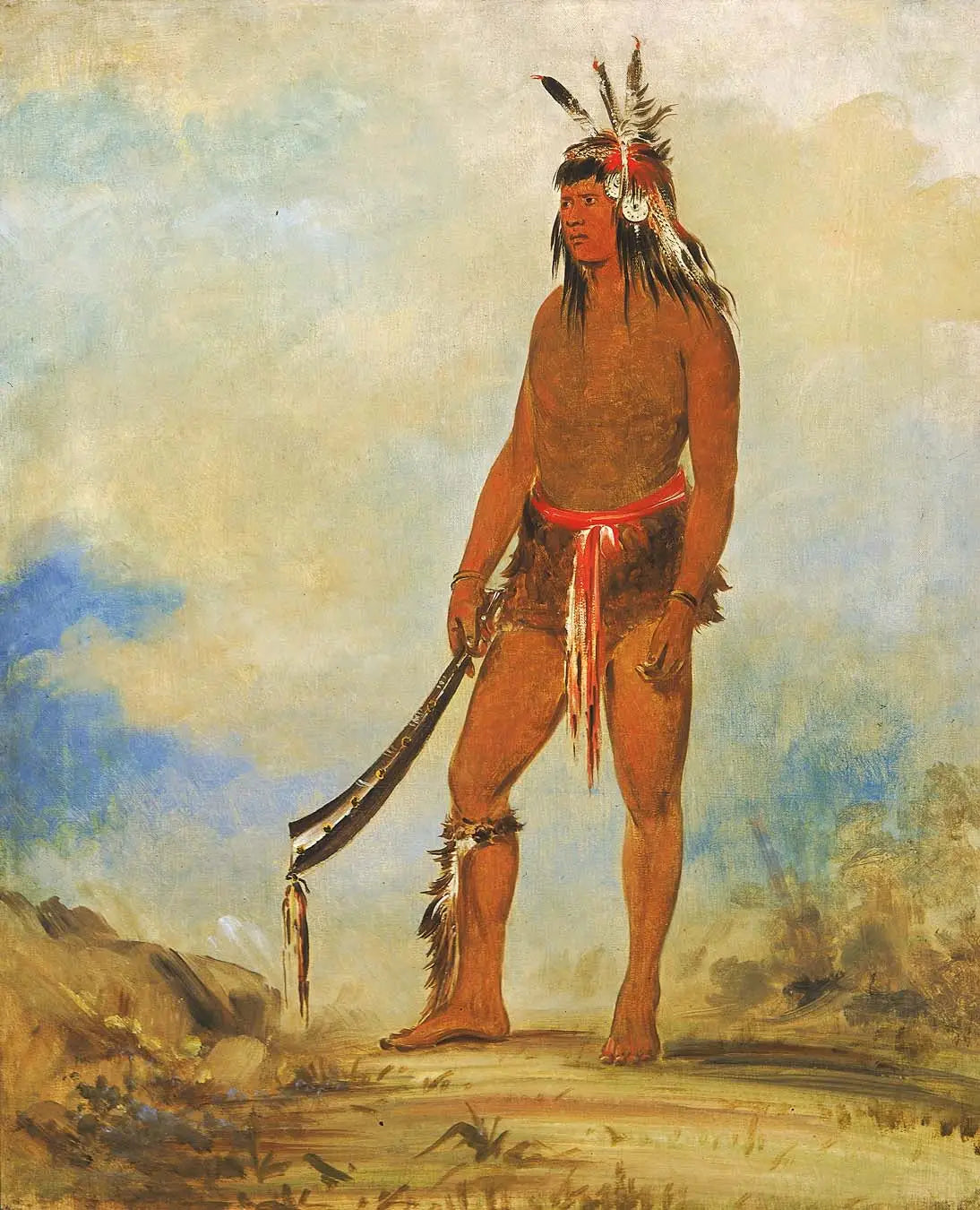 Won-de-tów-a la merveille - George Catlin - Alpha Reproduction