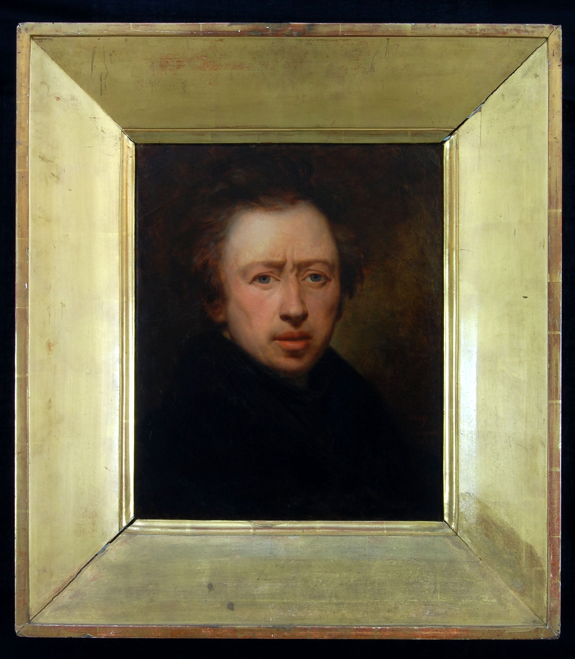 Zelfportret van den kunstenaar - Ary Scheffer image 1 copie de tableau peinte à la main
