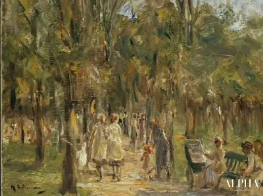 Zoo - Max Liebermann - Reproductions de tableaux et peintures haut de gamme