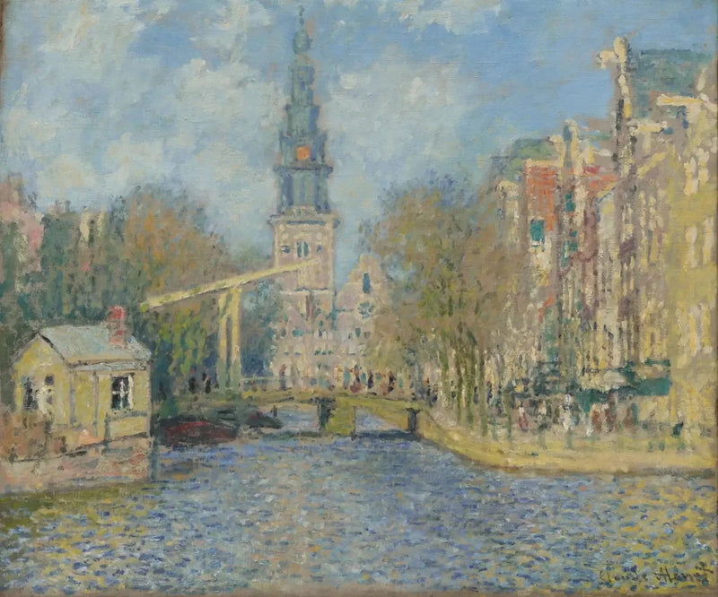 La Zuiderkerk à Amsterdam W309 – Claude Monet