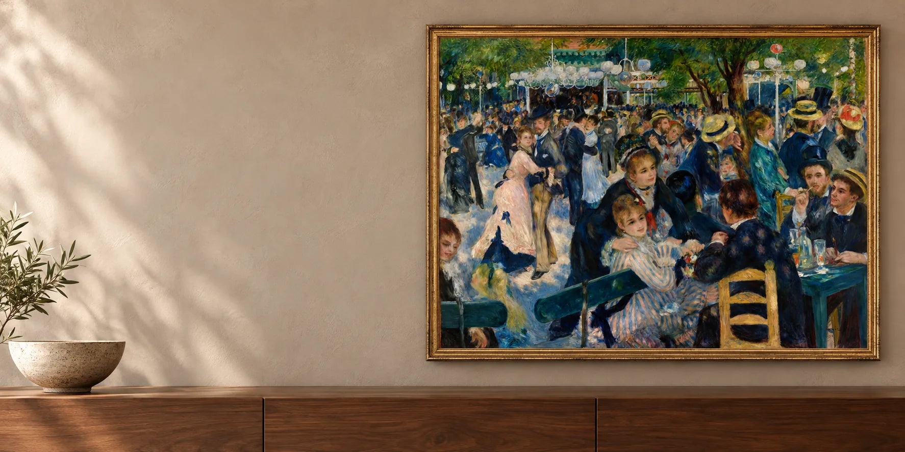 Peintures pour restaurant
